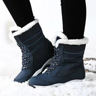 Сапоги непромокаемые зимние женские
