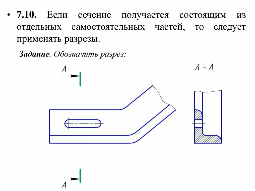 В каких случаях применяют разрезы. Сечение гост 2.305-2008. гост 2.305-2008 изображения виды разрезы сечения. гост 2.305-2008 ескд изображения виды разрезы сечения. гост 2.305-68 изображения-виды разрезы сечения.