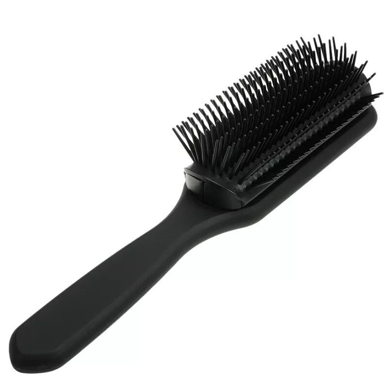 Расческа «Scalp Brush professional Plus» удлиненная (серебро). Бомбаж и брашинг. Браш расческа 45. Щетка бомбаж Деваль.