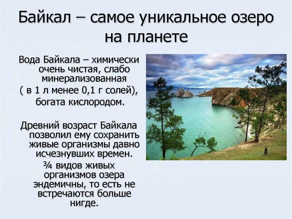 Высказывания о озерах