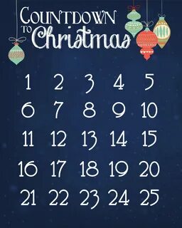 Christmas countdown