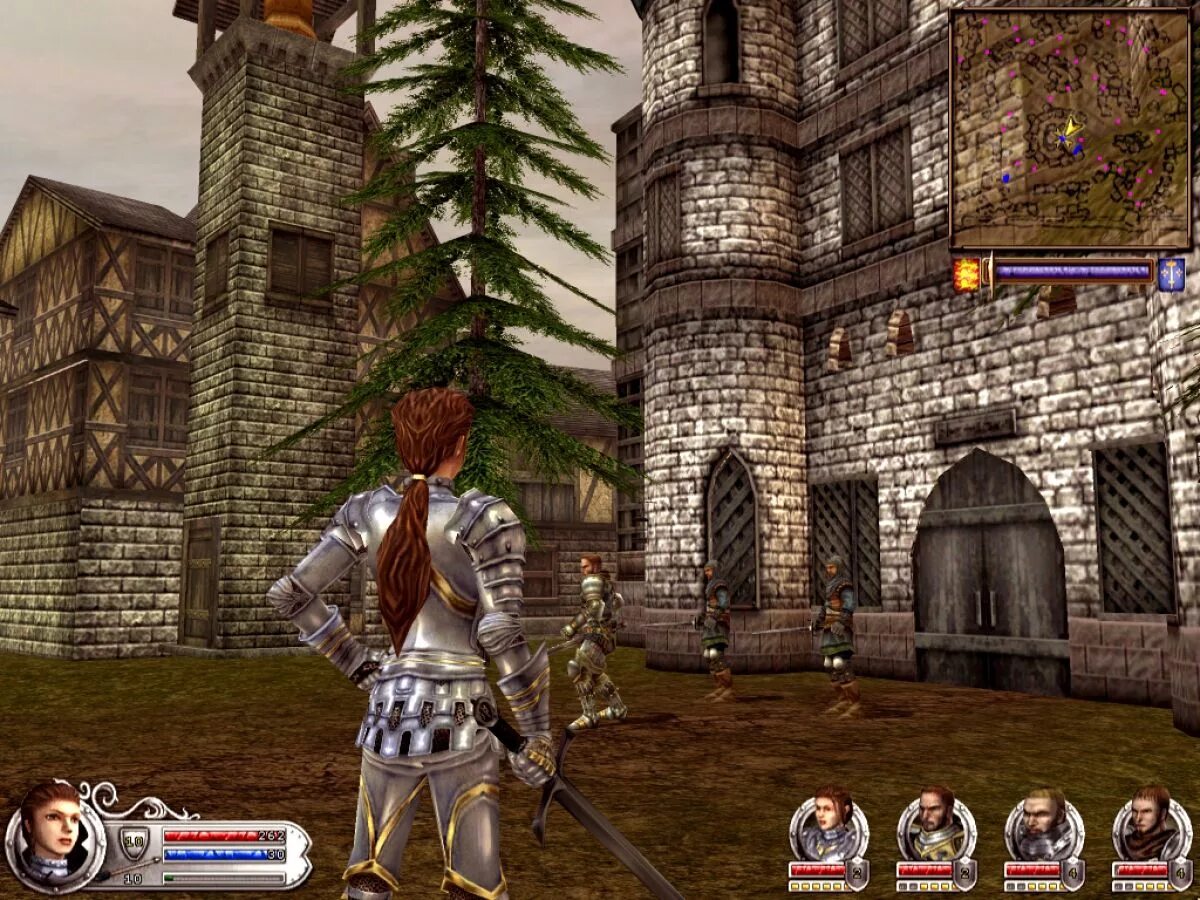 Wars and Warriors: Joan of Arc 2. Старая игра про рыцарей