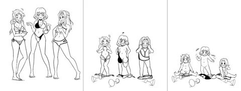 Seductive nude progression - delve into forbidden forms