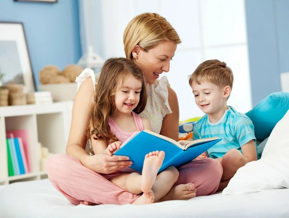 Чтение для детей. Дети читают. Родители читают детям. Читаем с мамой. Читать книги воспитание детей