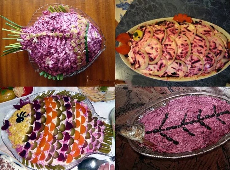 Как подать шуба селедка