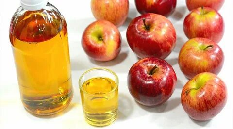 Яблочный сок и яблочный уксус
