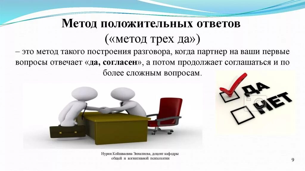 Метод положительных ответов. Метод положительных ответов («метод трех да»). Метод положительных ответов Сократа. Методы ответов на вопросы. День положительного ответа