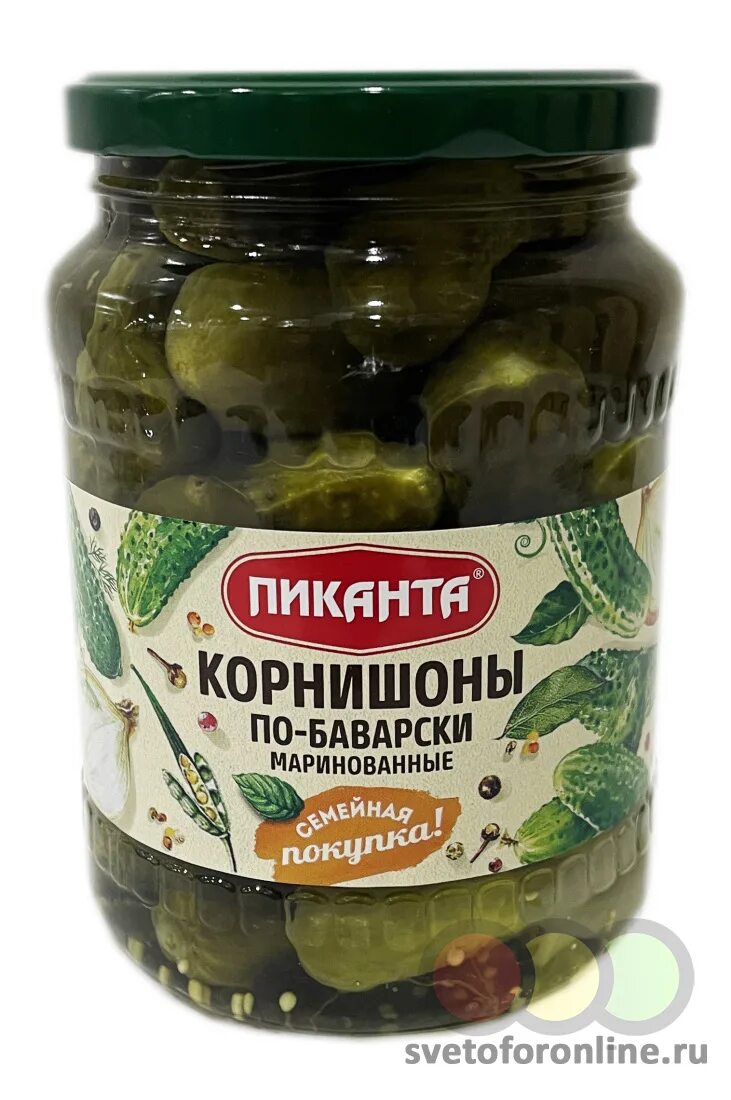 Ооо вкусный продукт. Корнишоны по-баварски «Пиканта», 700 г. Огурчики Пиканта по-баварски 520г. Корнишоны по баварски Пиканто. Корнишоны "по баварски" 700 г. ТМ "Пиканта" ООО вкусный продукт.