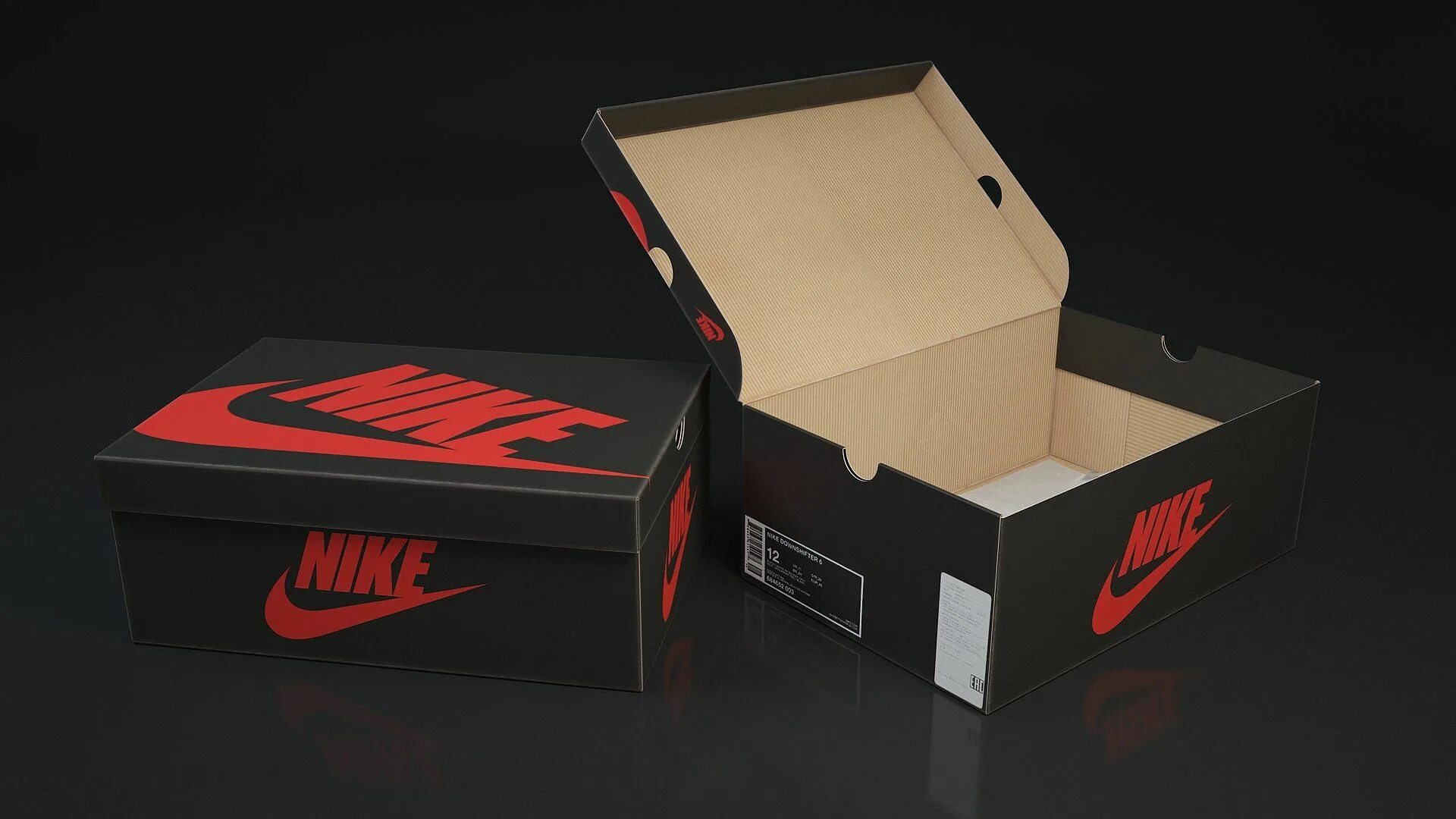 Gaming box 3. Nike Shoe Box.