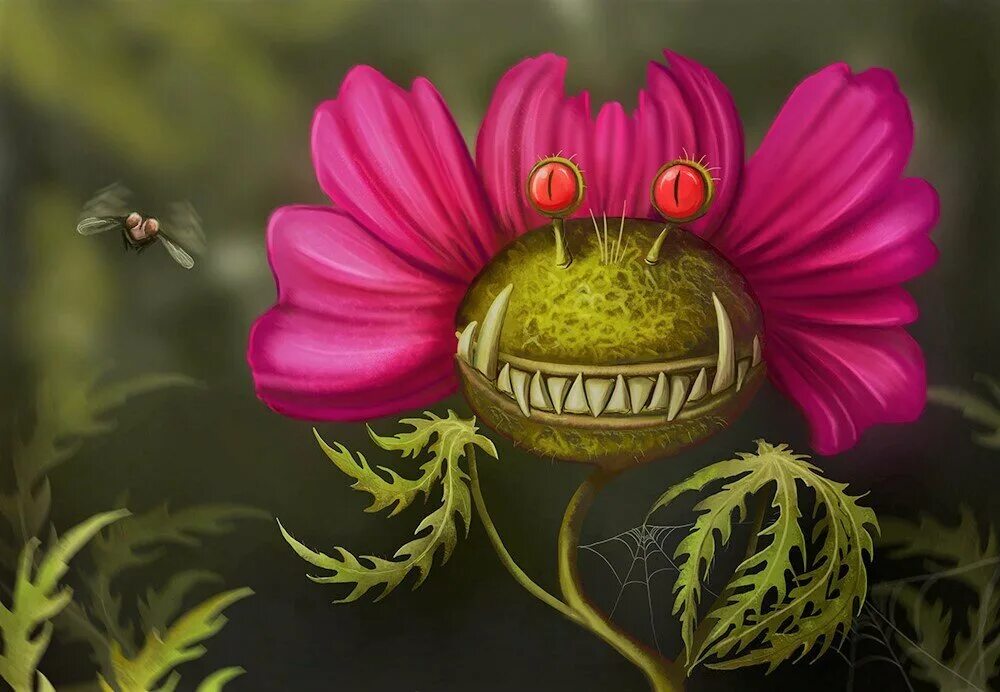 цветы кричат