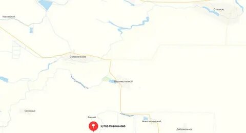 Степное краснодарский край на карте