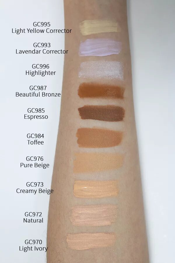 La girl concealer Swatches. L A girl консилер Light Ivory. La Pro concealer свотчи. Тональный крем Айзенберг свотчи. Eisenberg тональная основа