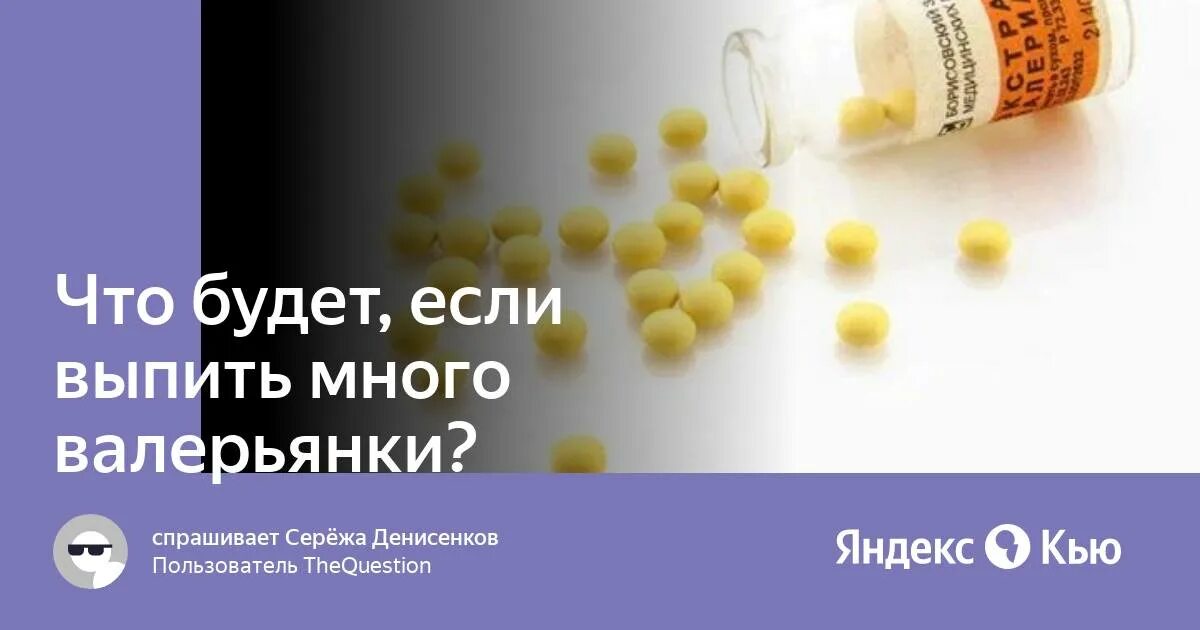 Что будет если выпить много валерьянки. Если выпить много валерьянки.