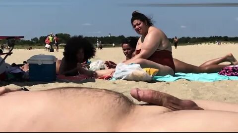 Slideshow érection à la plage 