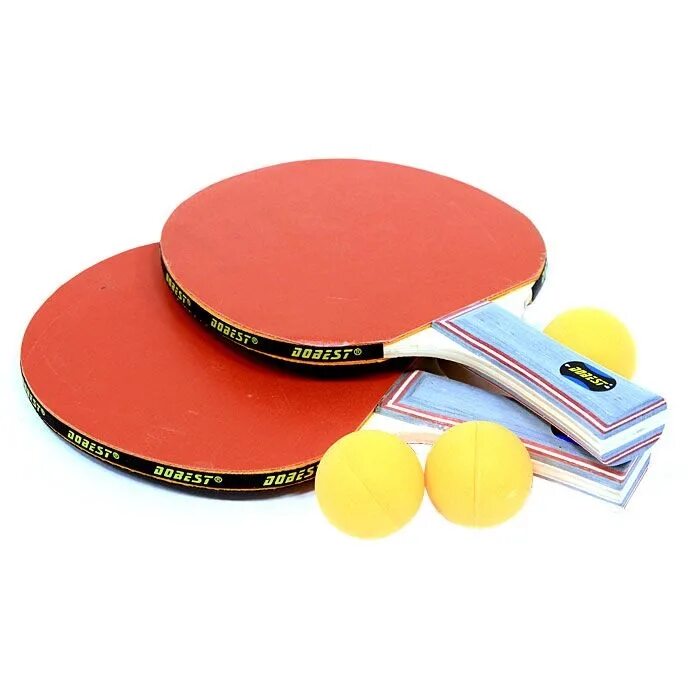 Набор для настольного тенниса Dobest(2 ракетки+3 шарика) br06 (РЛ). SILAPRO набор для настольного тенниса (ракетка 2шт., мяч 3 шт.), дерево. Набор д/настольного тенниса (ракетка 2шт,шар 3шт). Теннисная ракетка Dobest 6 звезд.
