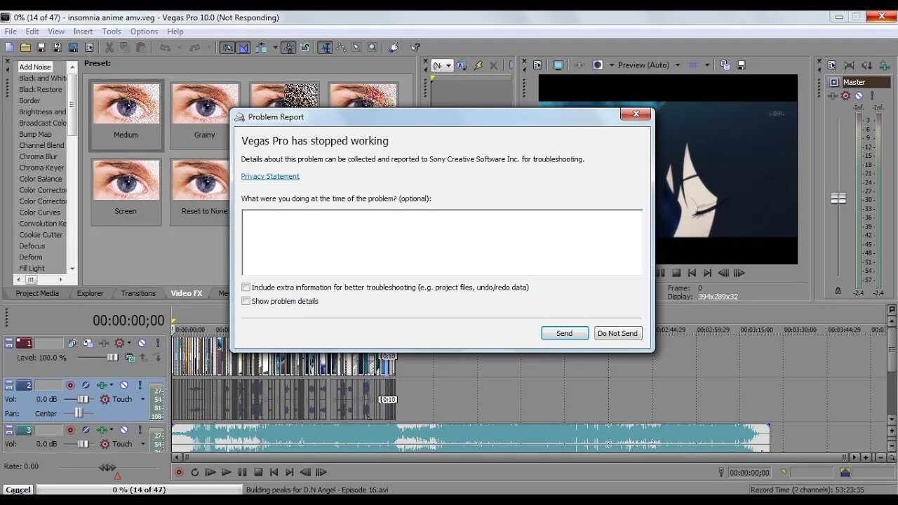 Сони вегас коды. Вегас. sony vegas. сони вегас краш. рендеринг sony vegas 10.