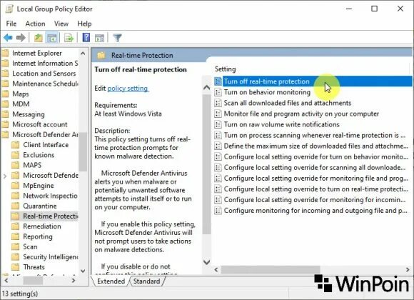 Policy editor. Real time protection windows 10. disable windows real time protection. local group policy editor windows 11. тайм аут групповой политики.