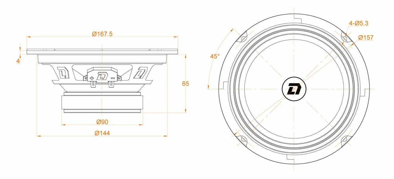 Диаметр монтажного отверстия. Колонки DL Audio Barracuda 165. Автомобильная акустика DL Audio Barracuda 165 мм. Дл аудио 16 динамик Барракуда. Колонки автомобильные DL Audio Barracuda 165 DL Audio.