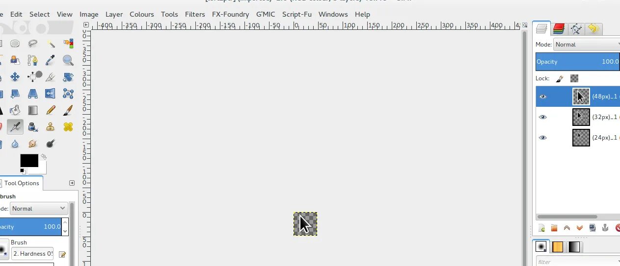 Курсоры linux. Курсоры linux