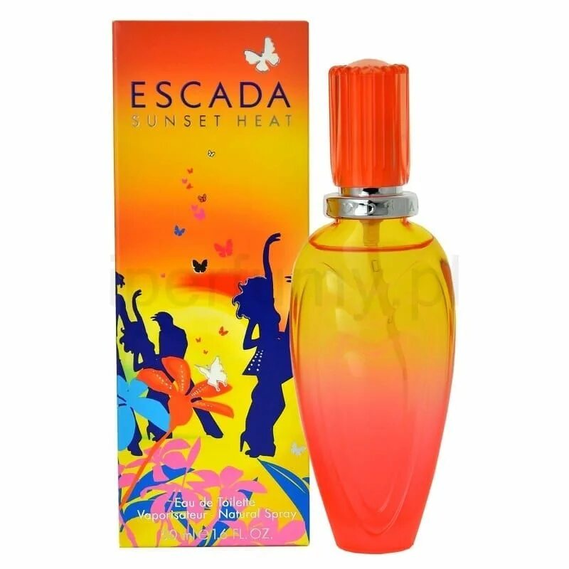 Эскада Сансет духи. Escada Sunset Heat 100мл. Эскада Сансет Heat. Escada Sunset Heat for women.