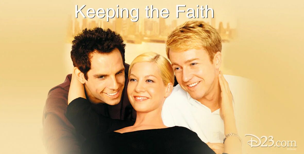 Keeping the faith. Keeping Faith.