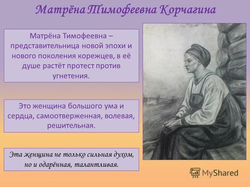 Матрена Тимофеевна Корчагина. Образ Матрены Тимофеевны. Матрена Тимофеевна портрет. Какую речь сохраняет матрена как улавливает