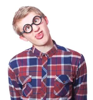 Nerdy boy