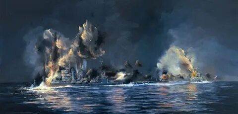 Морское сражение у острова
