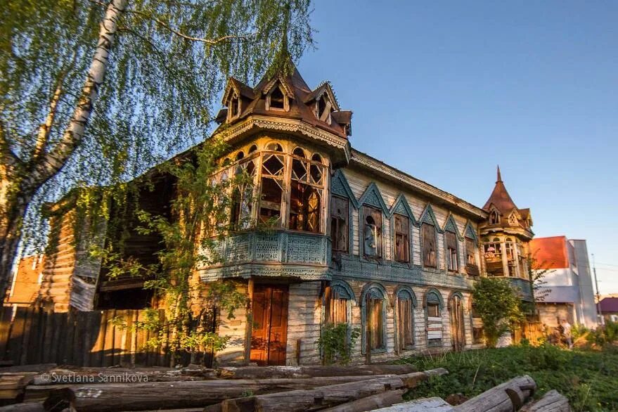 Дом бердов. Воткинск дом купца.