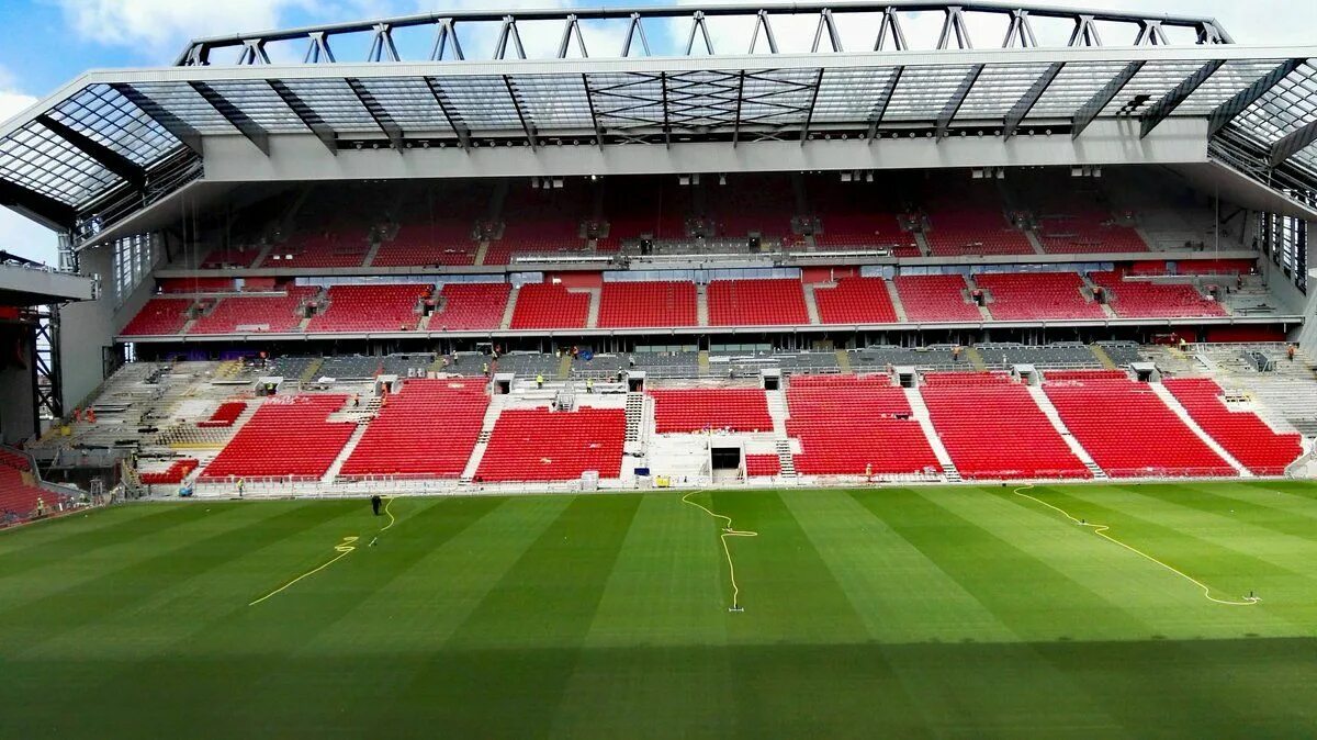 Liverpool Stadium New. Энфилд Эстетика. Стадион Ливерпуля фон. Энфилд обои на рабочий стол.