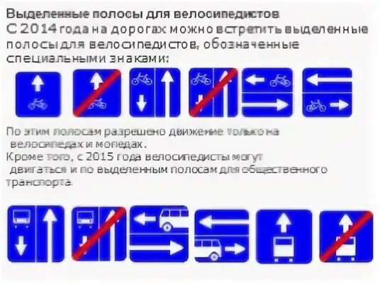 Выделенные полосы когда можно