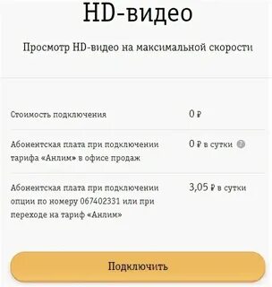 Что значит безлимит на видео