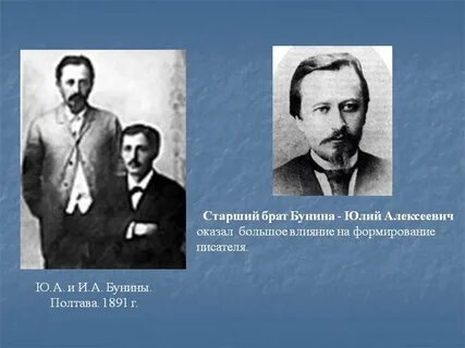Бунин братья