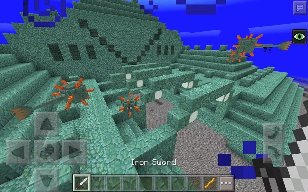 Подводная крепость. Подводный замок в МАЙНКРАФТЕ. Подводная крепость майнкрафт. Подводный данж в МАЙНКРАФТЕ. Minecraft 16 версию