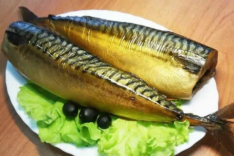 Скумбрия копченая с картошкой