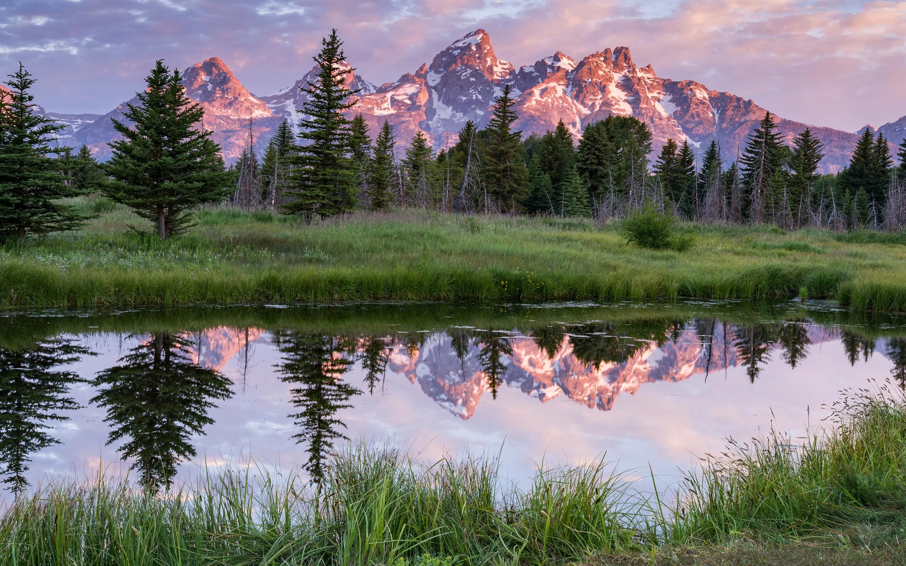 Долина йосемити, сша. Пейзаж 8к. Природа горы озеро цветы. Национальный парк банфф. Светлые горы.