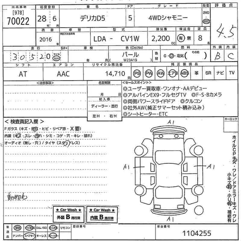 Аукционный лист Митсубиси Делика. W2 в аукционном листе. Расшифровка аукционного листа из Японии MIRIVE. W1 Аукционный лист японского авто. Перевод с японского по фото аукционного листа