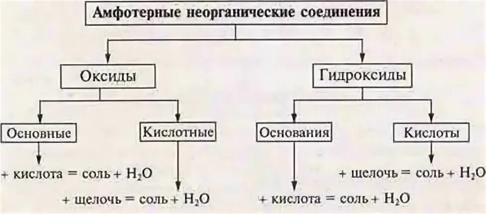 Амфотерные соединения 11 класс. Амфотерные органические и неорганические соединения. Амфотерные вещества химия 11 класс.