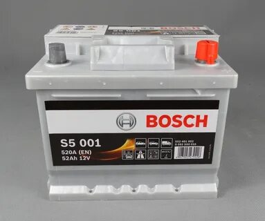 Аккумулятор bosch silver