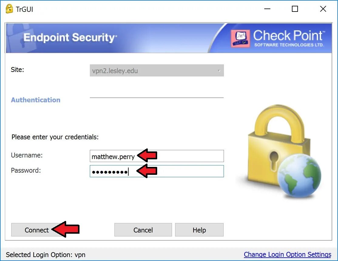 Checkpoint vpn client