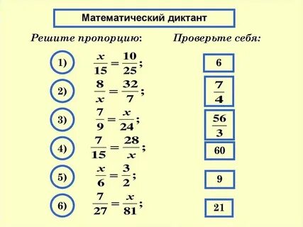 Соотношение это простыми словами
