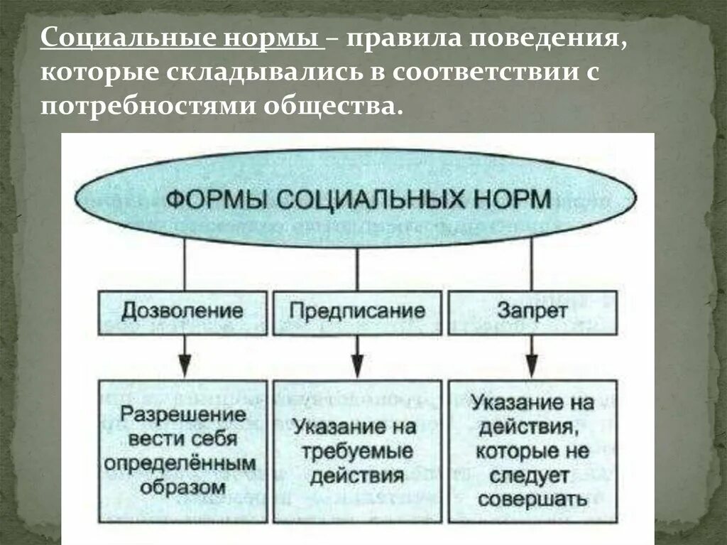 Какие из приведенных примеров социальных