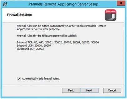 Remote application