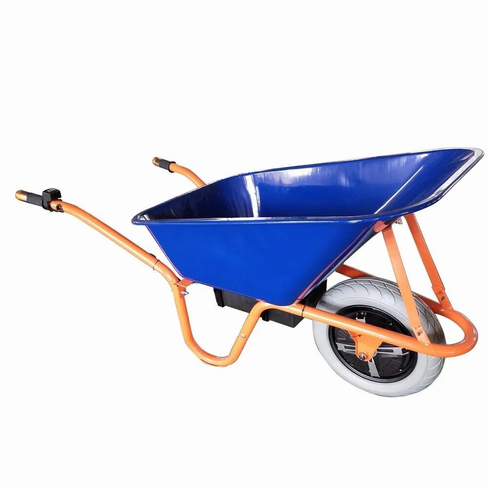 Тачка Садовая электрическая самоходная. Electric wheelbarrow Motor. Садовая тачка с электроприводом. Тачка строительная с мотором.