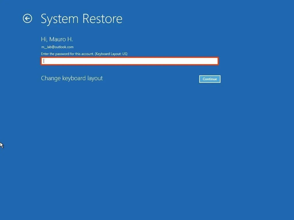 Перезагружается recovery. System restore. enter password. system password enter password. windows system recovery.