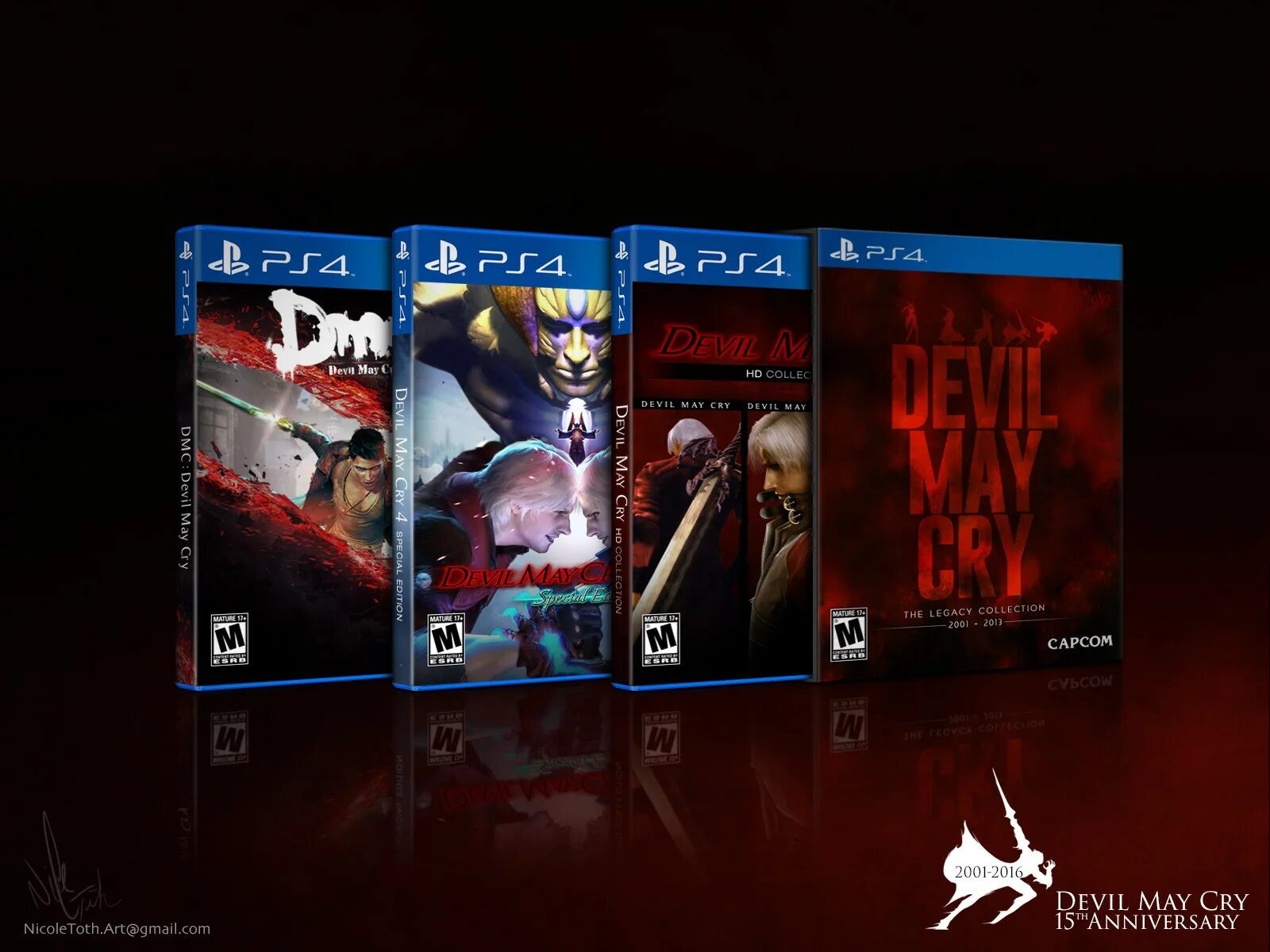 Ps4 коллекция. DMC 4 ps4. Devil May Cry 4 Collectors Edition. Devil May Cry ps4. Девил май край 4 на пс4.