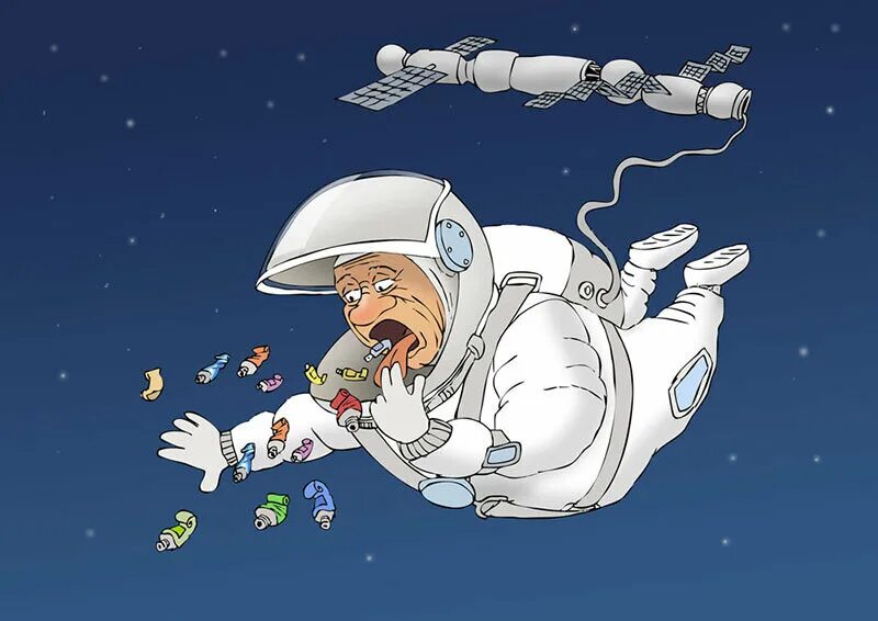 Космонавт карикатура. Карикатуры про космос. Гадмонавты карикатура. День космонавтики карикатура. Веселое про космос
