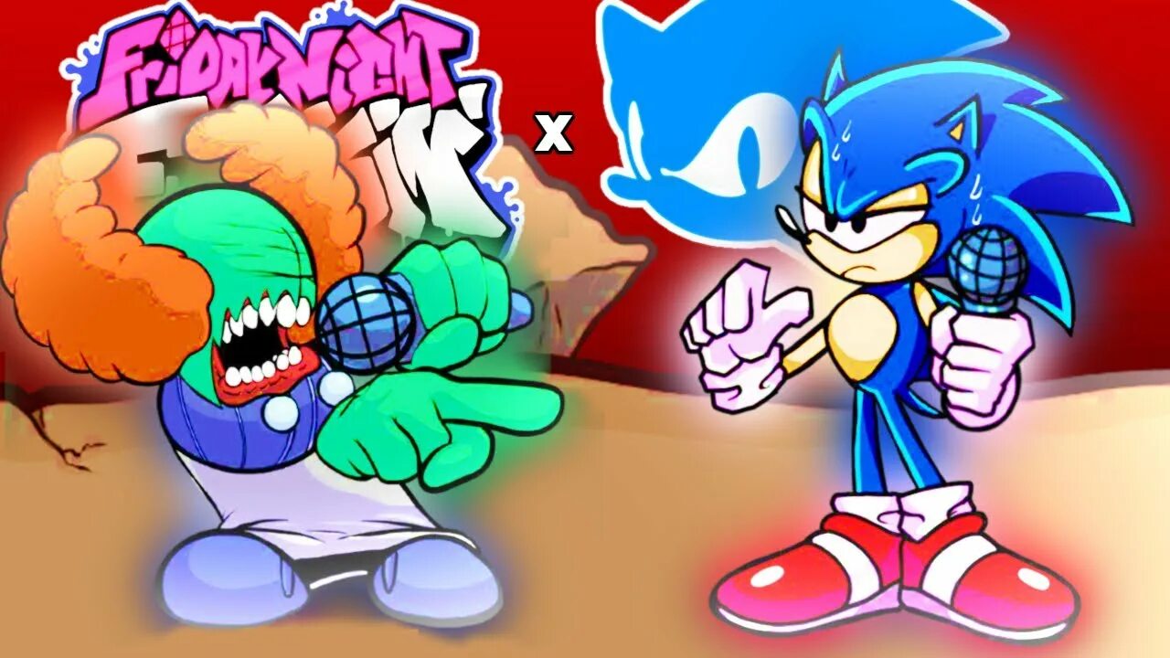 Фрайдей соник. Sonic vs tricky. Sonic exe vs tricky. Соник против клипера. Friday Night Funkin vs Sonic exe Sprites.
