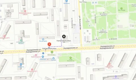 Карта самара аэродромная