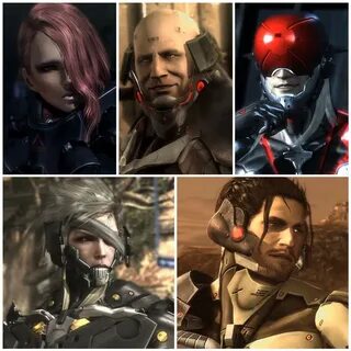 Metal gear rising персонажи